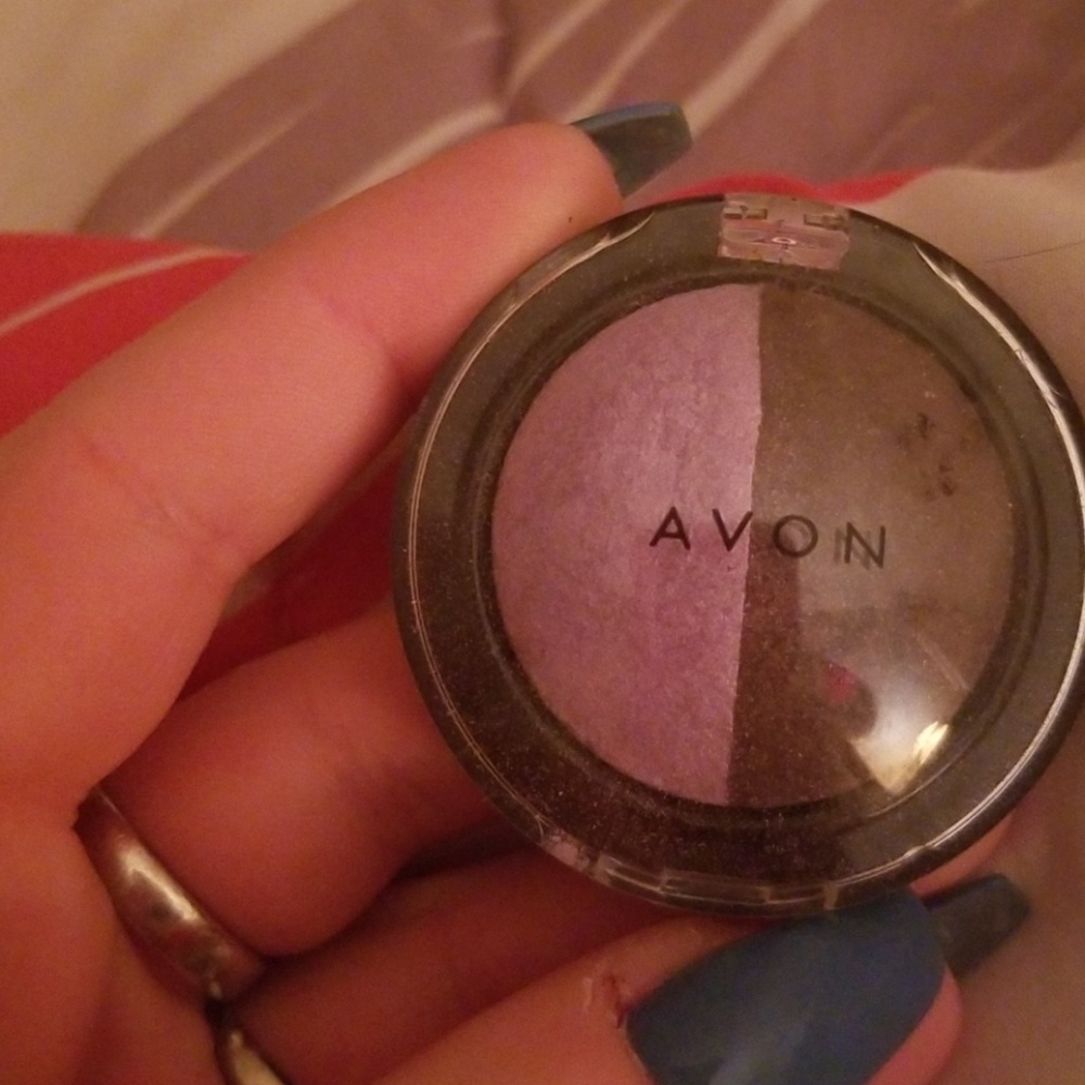 Eyeshadow duo in plum pair